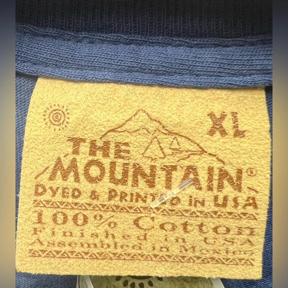 The Mountain Blue Tie‎ Dye, T-Shirt, Men’s XLarge - Picture 2 of 6